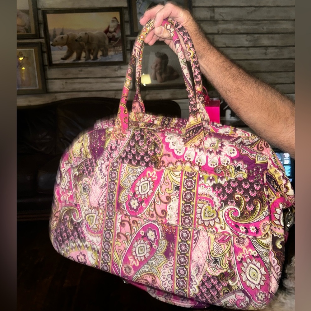Vintage pattern Vera Bradley travel bundle